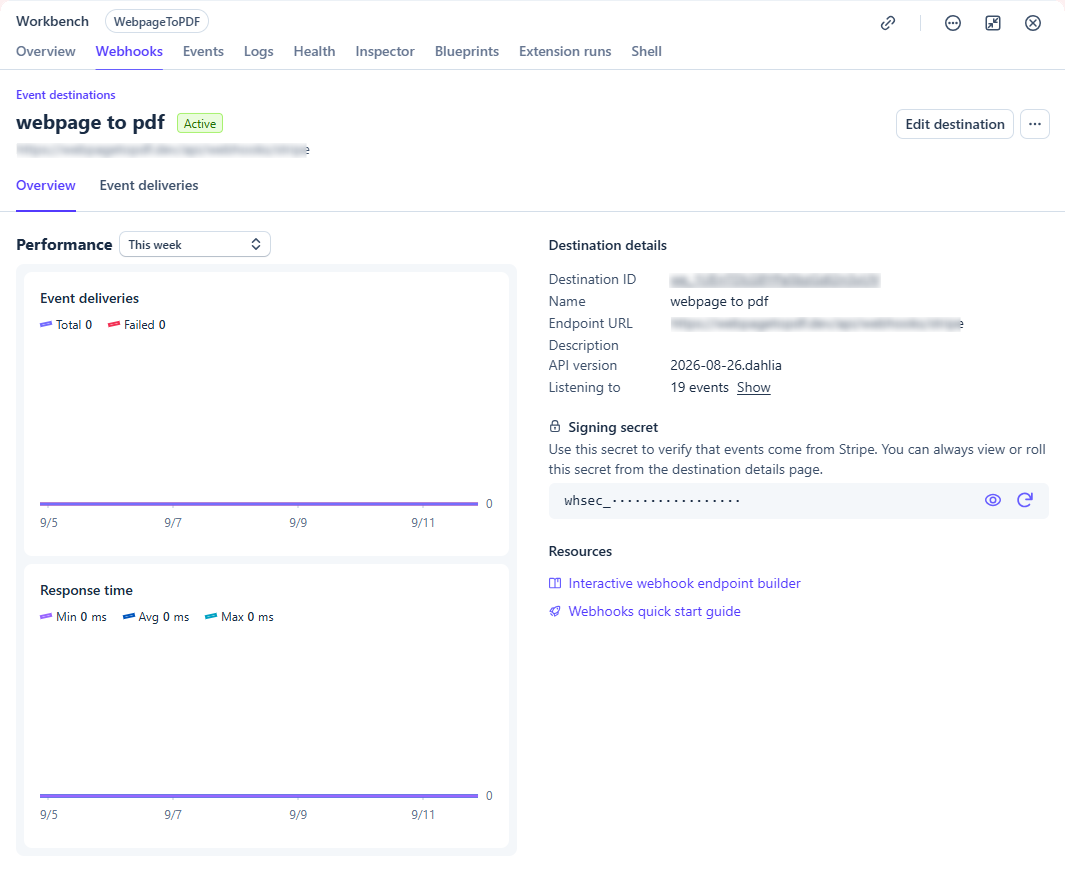 Webhook Secret