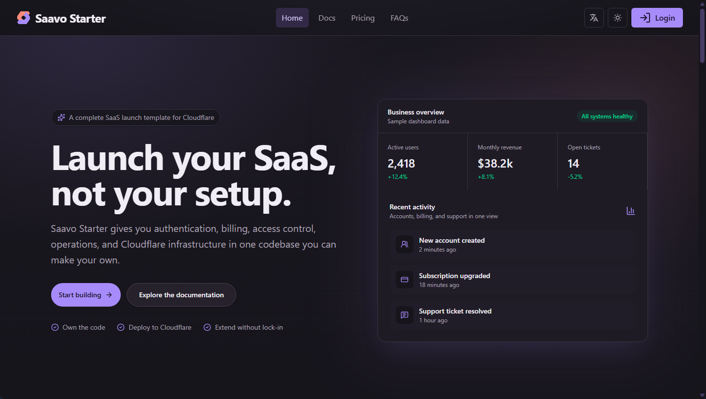 Local development server started successfully