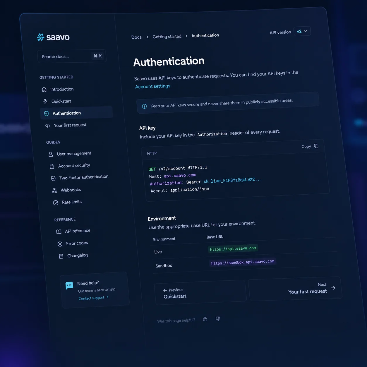 Documentation — Publish structured product guides and reference content.