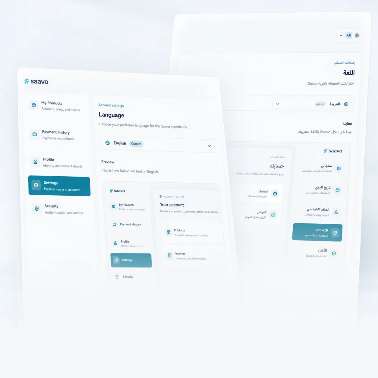 12 locale routes and RTL-ready UI — Configured locale routing with RTL-ready layout support.